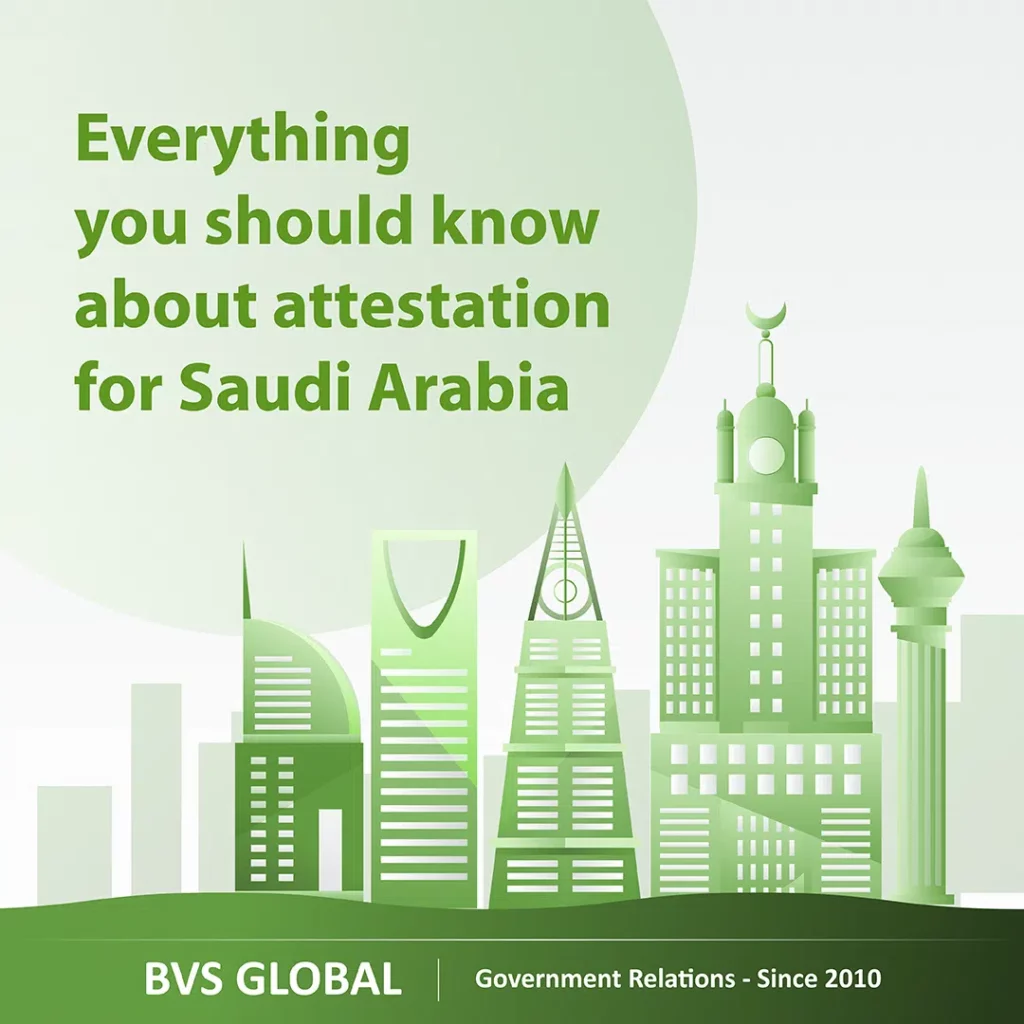 Everything you should know about attestation for Saudi Arabia